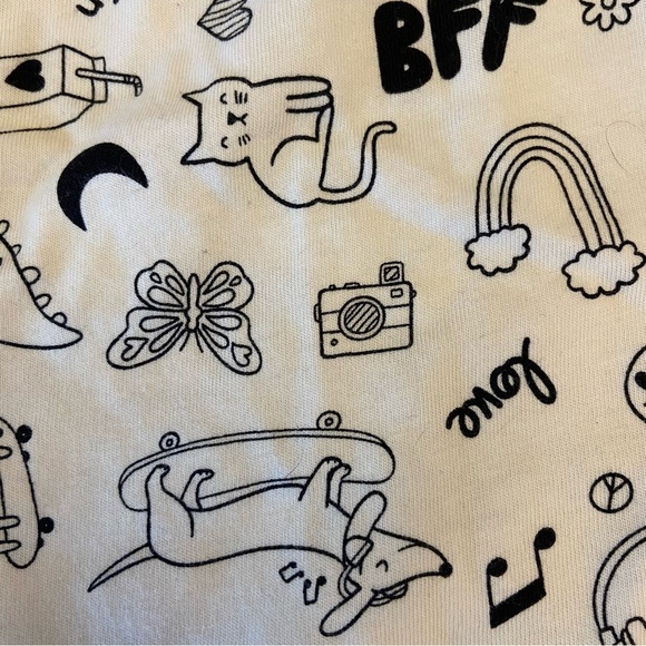 Girls 3-Pack Wonder Nation Dresses Size 10–12 | Unicorn, Cat, Fun Print Cotton - Picture 2 of 8